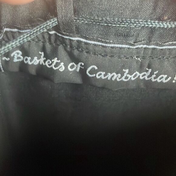 Red Straw Bucket Bag - Picture 8 of 8